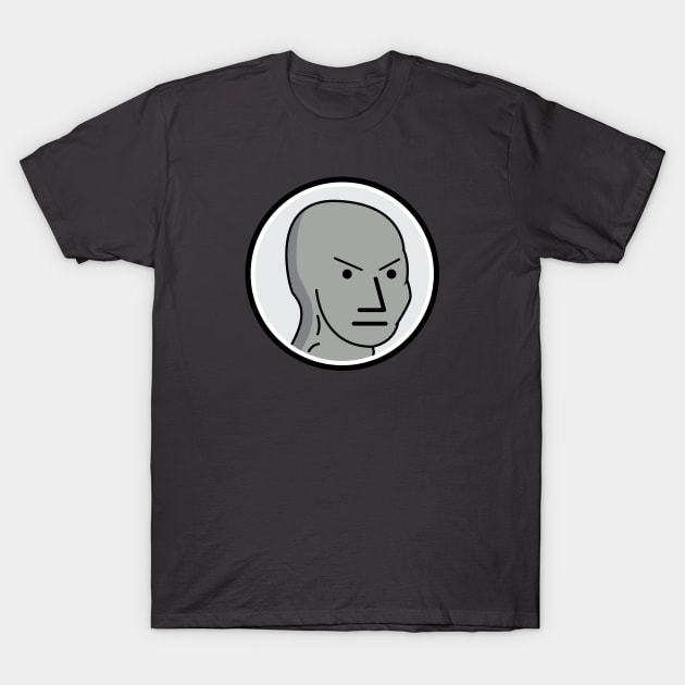 Angry NPC Meme Shirt T-Shirt by UnluckyDevil